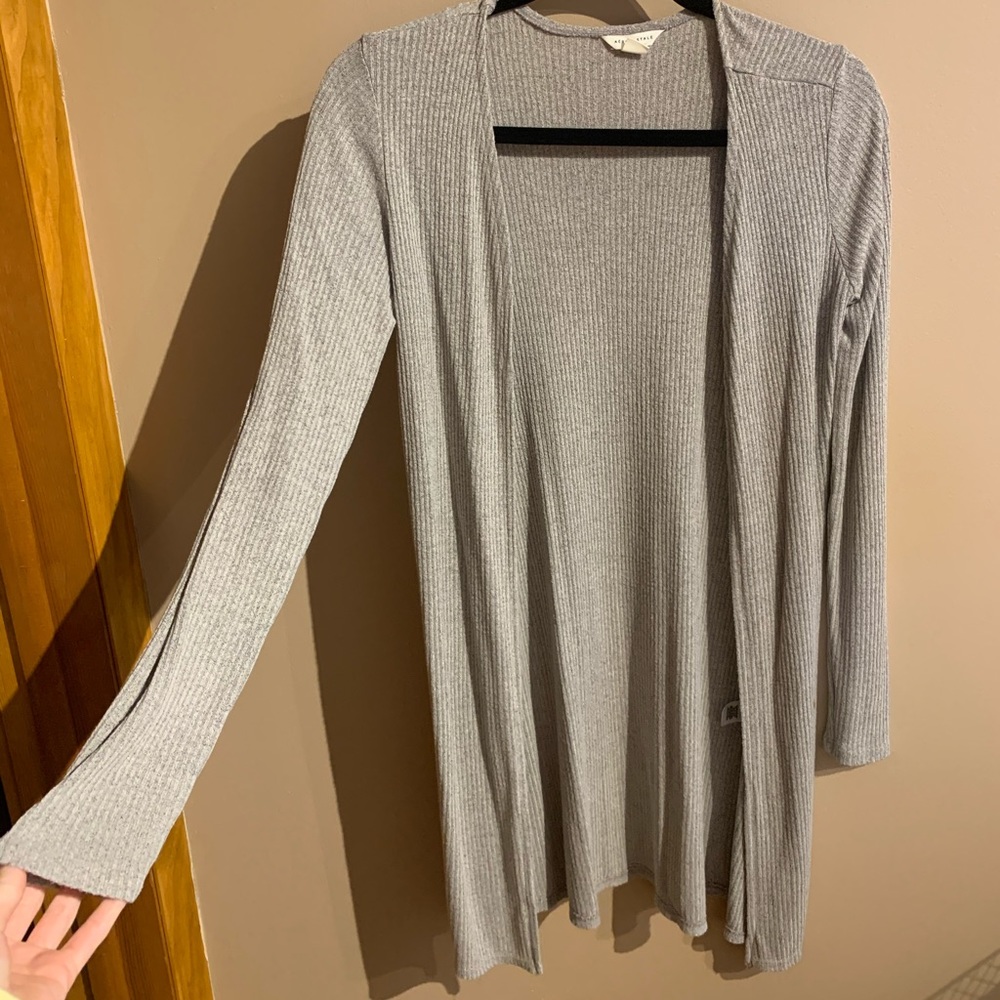 Aeropostale Grey Cardigan